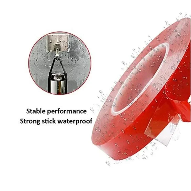 Nano Double-Sided Tape 3M – Washable, Traceless & Clear
