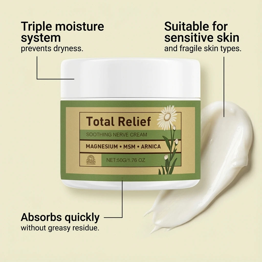 Magnesium Soothing Cream – Muscle Relief, Stress & Moisturizing Magnesium Body Cream Oasis Select