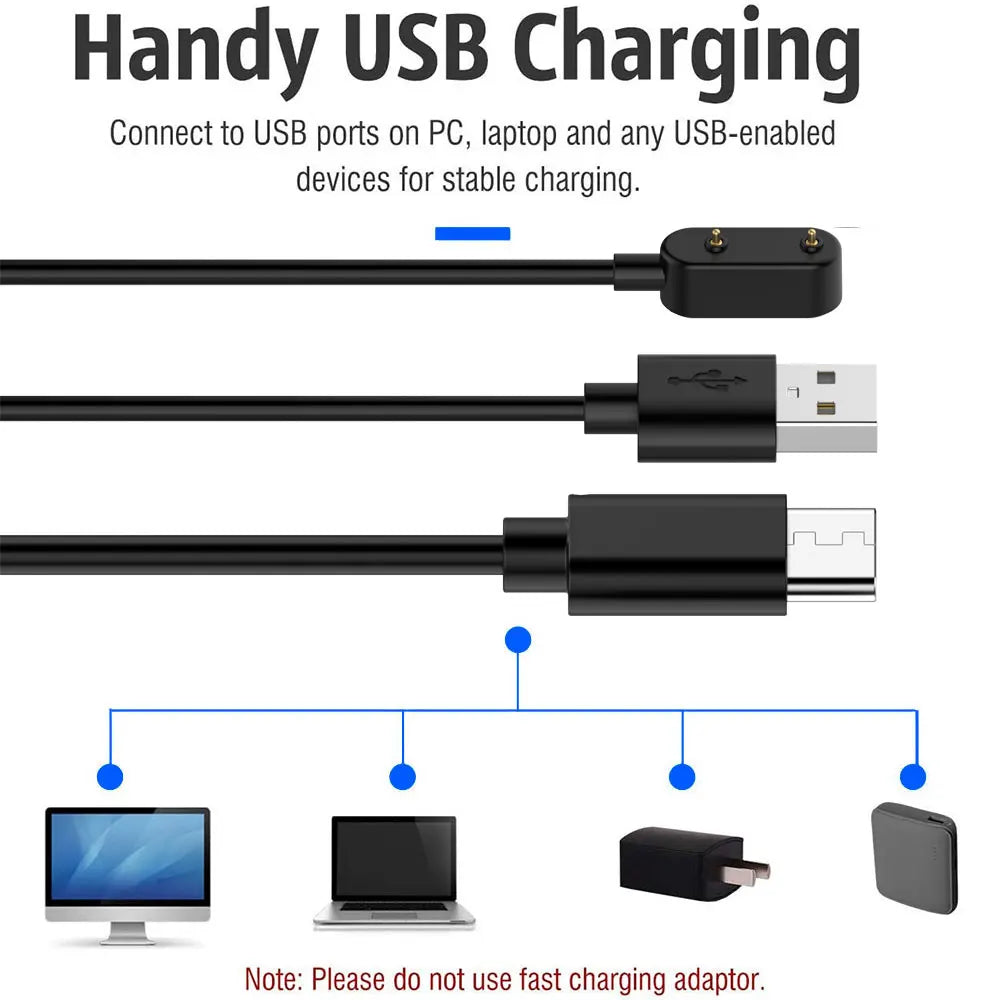 USB-C Charging Dock for Huawei Watch Fit 3 & Galaxy Fit 3 Smartwatch Charger Dock Oasis Select