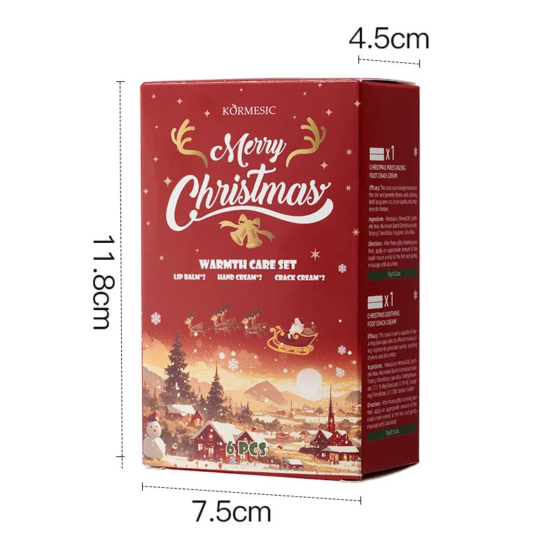 Christmas Hydrating Body Care Gift Set – Hand, Lip, Foot & Body Body Care Gift Set Oasis Select