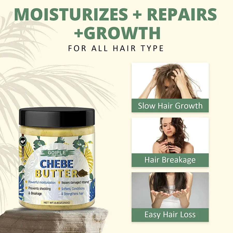 GOIPLE Chebe Hair Conditioner Oil Butter & Powder | Deep Moisture Hair Conditioner Oasis Select