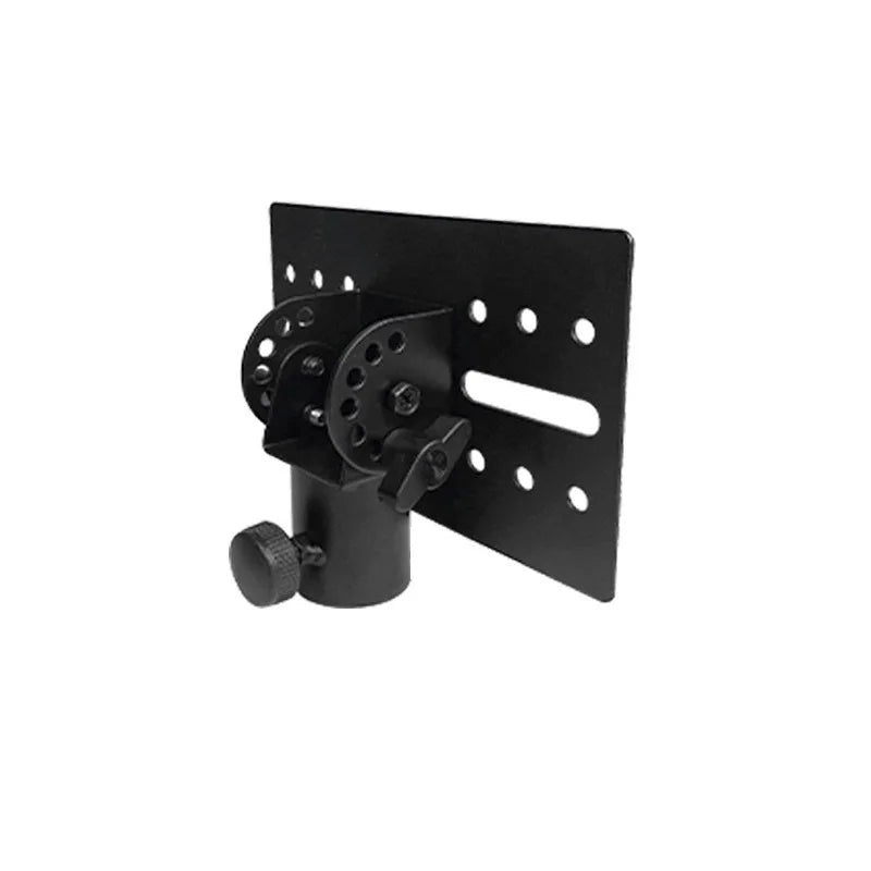 JUSTINLAU Multi Angle Adjustable Speaker Bracket Tray Universal Audio Installation Board Speaker Fixing Bracket Accessories Oasis Select Black