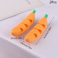 2/4Pcs Cute Love Pineapple Cable Winder Cable Organizer Adhesive Cord Holder Multipurpose Wire Management Clips For Desk Wall Oasis Select 2Pcs Banana