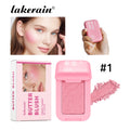 Single Color Butter Blush Matte Natural Cheek Tint Waterproof Face Contouring Cosmetics Blush Powder Face Soft Female Makeup Oasis Select butter blush 1