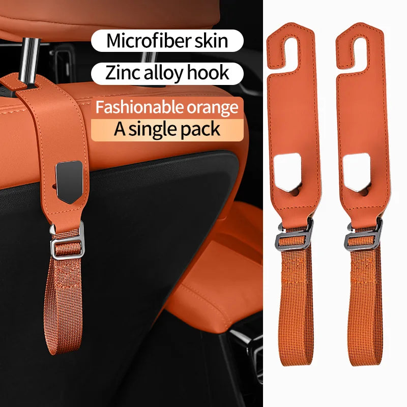 Car Headrest Hook Organizer – Universal Seat Back Hanger