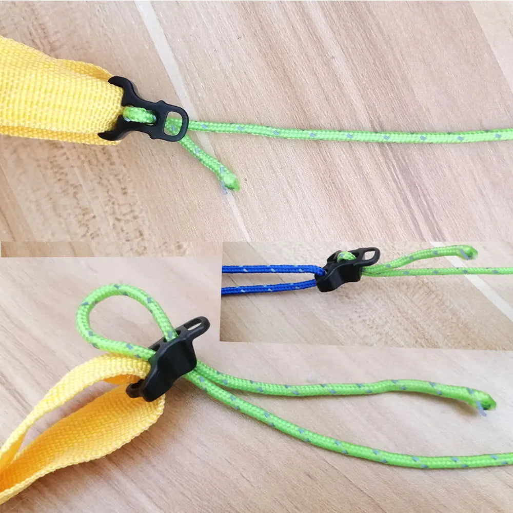 10Pcs 30Pcs Camping Tent Guy Line Awning Cord Rope Fastener Guyline Runners Tensioner Oasis Select