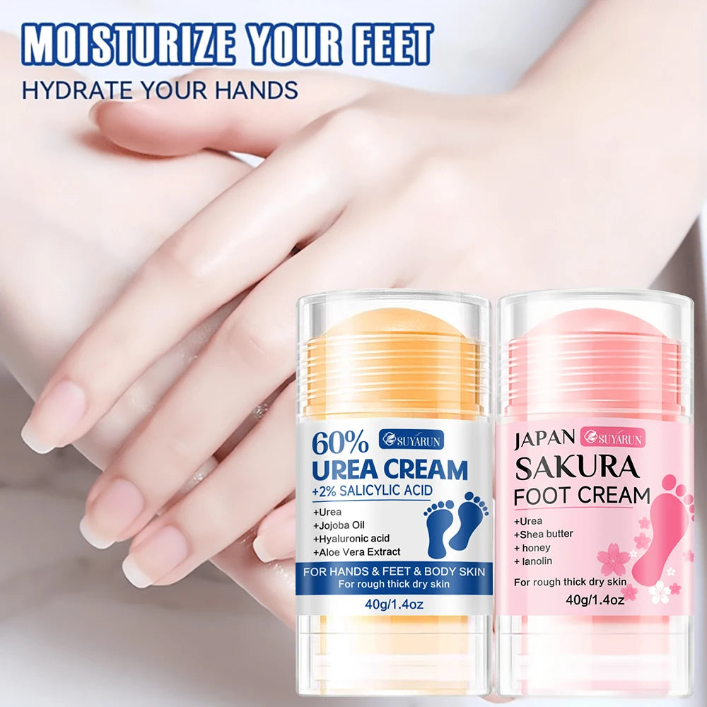 SUYARUN 60% Urea Foot Cream Stick – Hydration & Exfoliation