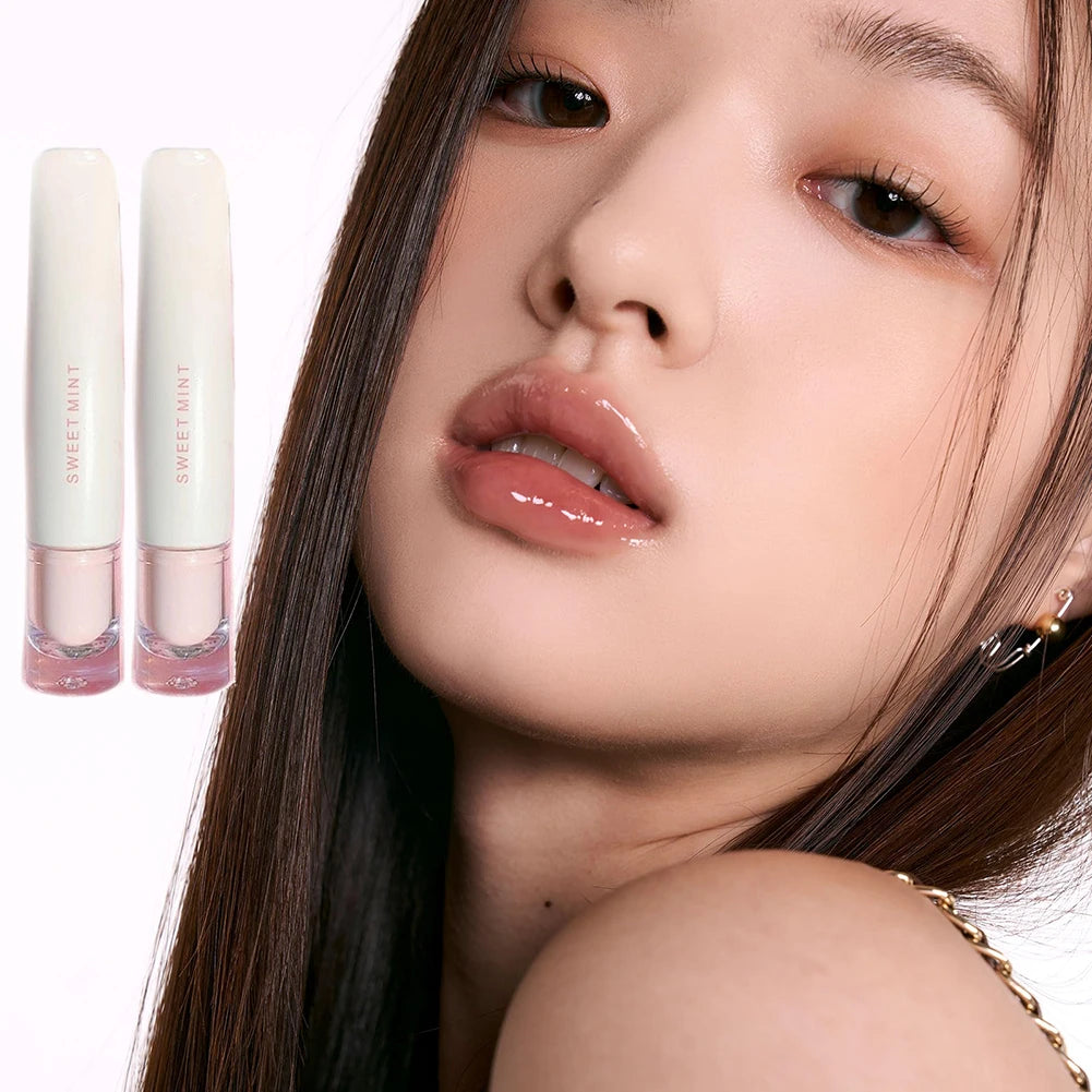 Hydrating Jelly Lipstick,Glow Moisturizing Tinted Lip Balm,Long Lasting Waterproof Plumping Lip Gloss, Mirror Lip Glaze Makeup Oasis Select