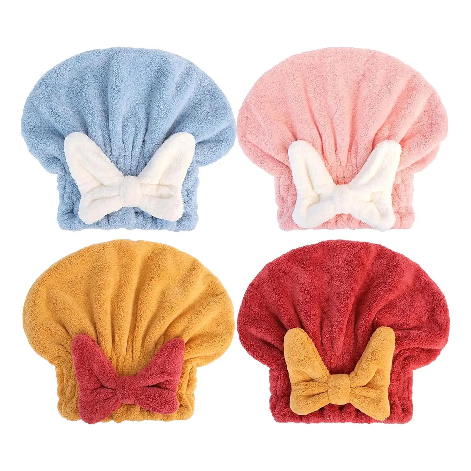 Quick Drying Hair Towel 27x26cm Absorbent Head Wrap Cap Quick Drying Hair Caps Drying Hat Turban Dry Absorbent Quick Dry Hair Oasis Select