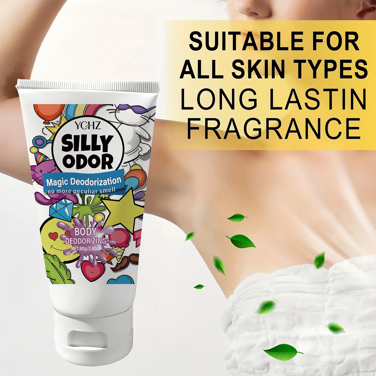 72-Hour Aluminum-Free Vegan Deodorant Cream | All Skin Types