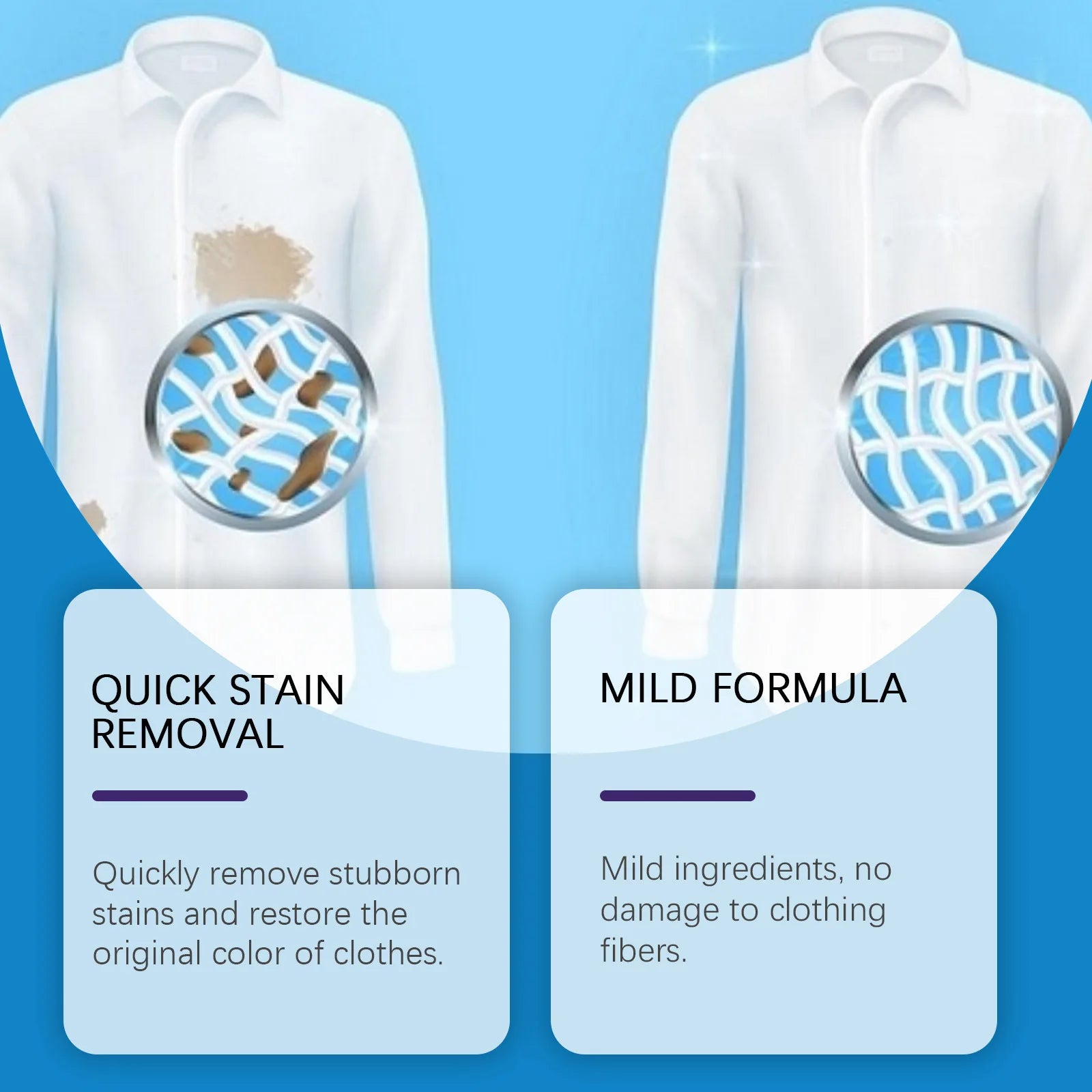 Strong Laundry Detergent Clean Wash Clothes Remove Stain Dirt Oil Ink Blot Spot Mild Not Damage Restore Color Laundry Detergent Oasis Select