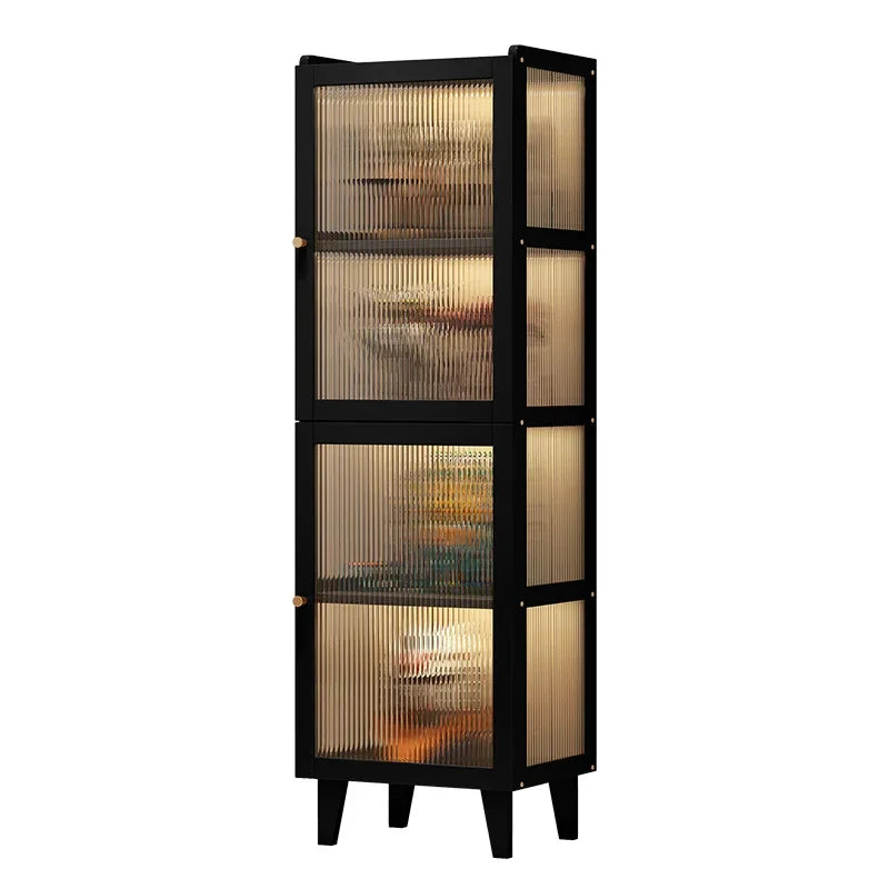 Multi-functional Figure display cabinet Bookcase Acrylic transparent dustproof Lego blind box storage cabinet Oasis Select