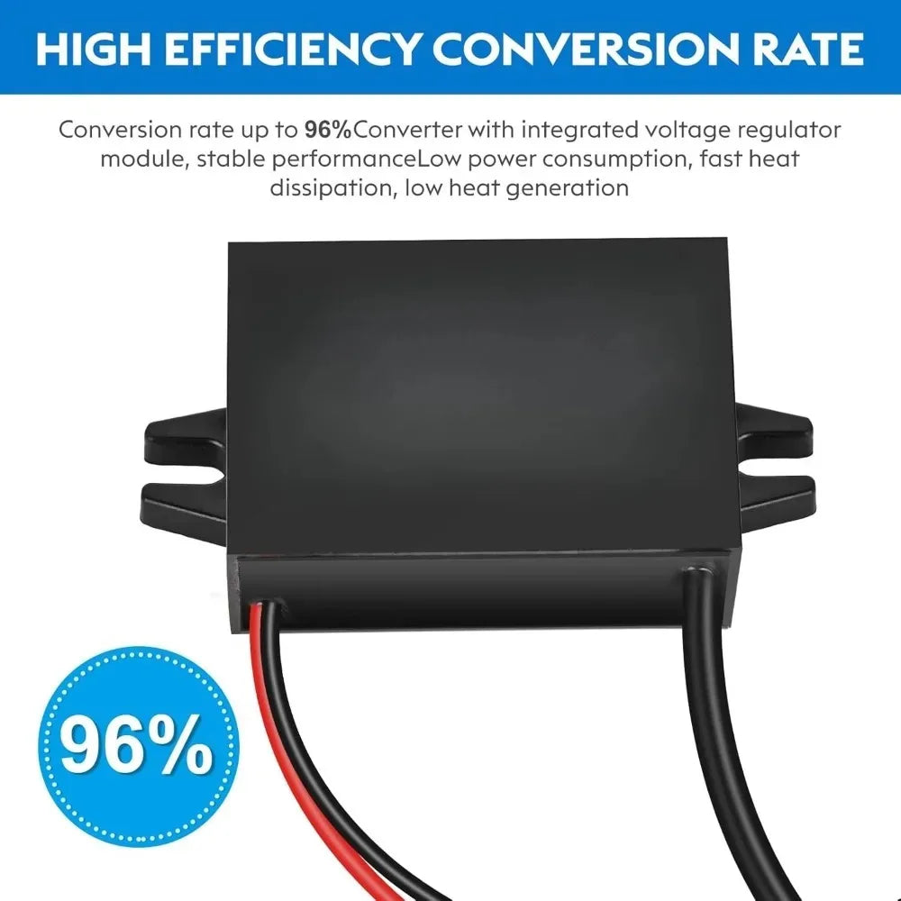 Waterproof DC/DC 24V/12V To 5V 5A 25W USB Type-C Right Angle Step Down Converter Output Buck Module Power Adapter For Dash Cams Oasis Select