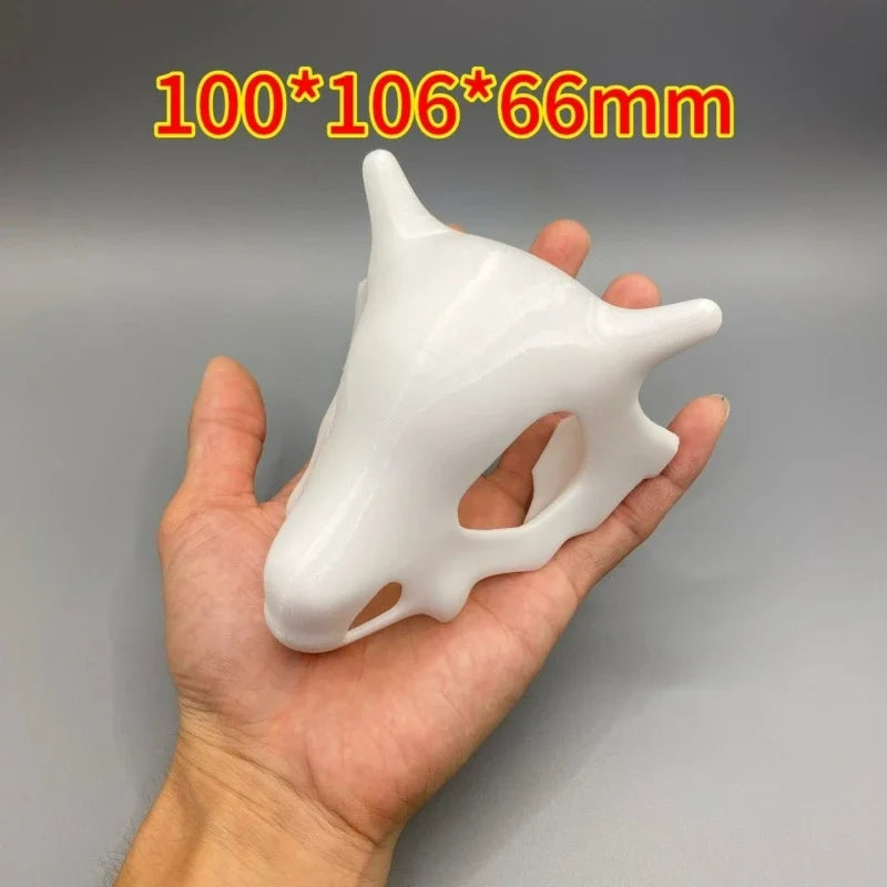 Fish Tank Oranament Aquarium Decor 3D Printed Anime Style Skull Reptile Hideouts for Terrarium Habitat 100% Safe Home Decoration Oasis Select M