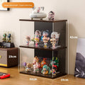 Figure building block display cabinet multi-layer stackable dust storage cabinet tide play figure transparent display box Oasis Select Coffee 2-32