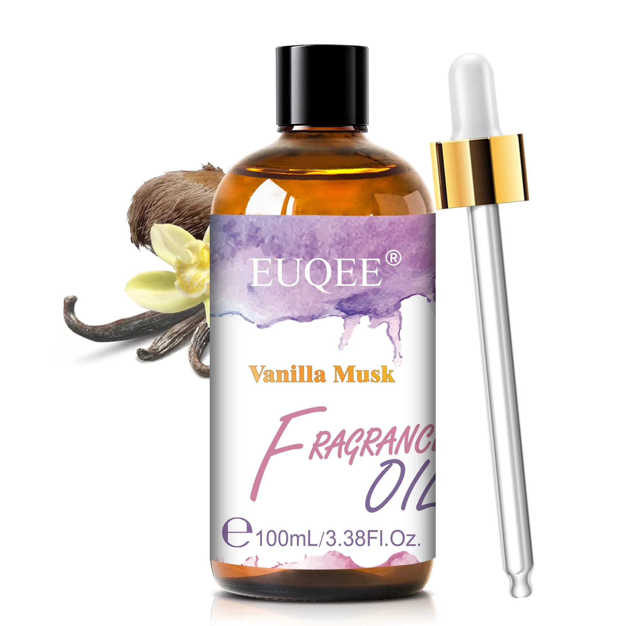 EUQEE 100ml Coconut Vanilla Fragrance Oil for Diffuser & DIY