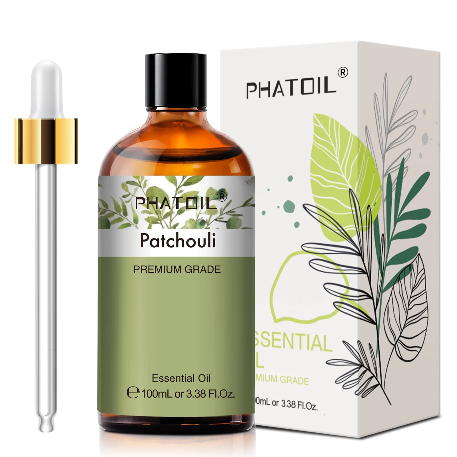 PHATOIL 100ml Pure Essential Oil for Diffuser & Aromatherapy
