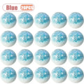 1-20PCS Crushed Ice Cream Soft Squishy Ball Stress Relief Handmade Decor Squeeze Decompression Fidget for Adult Oasis Select Blue-20PCS