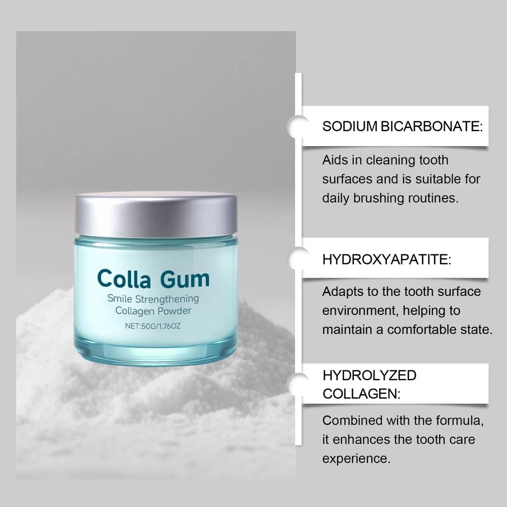 Collagen Tooth Powder – Whitening & Daily Oral Care 50g Tooth Powder Oasis Select