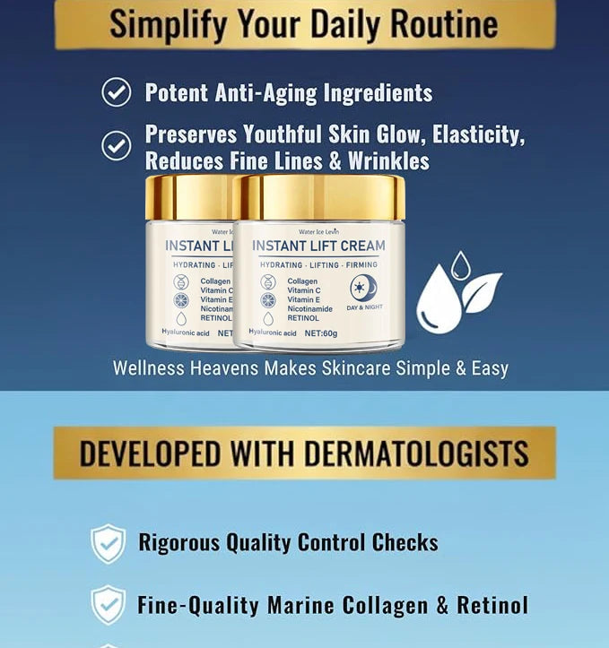 Facial Firming Cream – Hyaluronic Acid & Retinol 60g