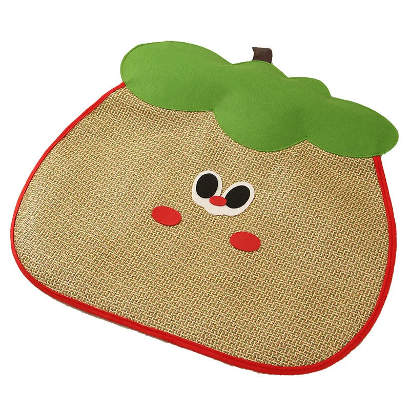 Summer Cooling Pet Mat - Cartoon Cat Bed & Scratcher, Sofa - Protective Cat Sleeping Pad, Anti - Scratch Nap Mat Oasis Select