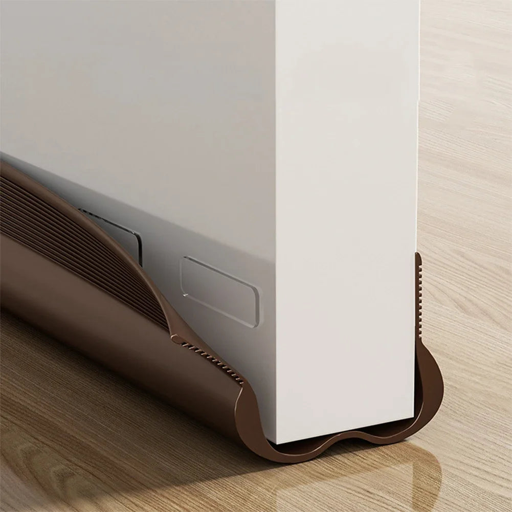 PVC Flexible Door Bottom Sealing Strip 93cm Rubber Under Door Draft Stopper Sealing Strip Household Replacement Hardware Supplie Oasis Select