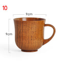 Creative Natural Wooden Cup Wood Coffee Tea Beer Juice Milk Water Mug Handmade Water Drink Mug for Beer In Home Restaurant Oasis Select TA1189 301-400ml