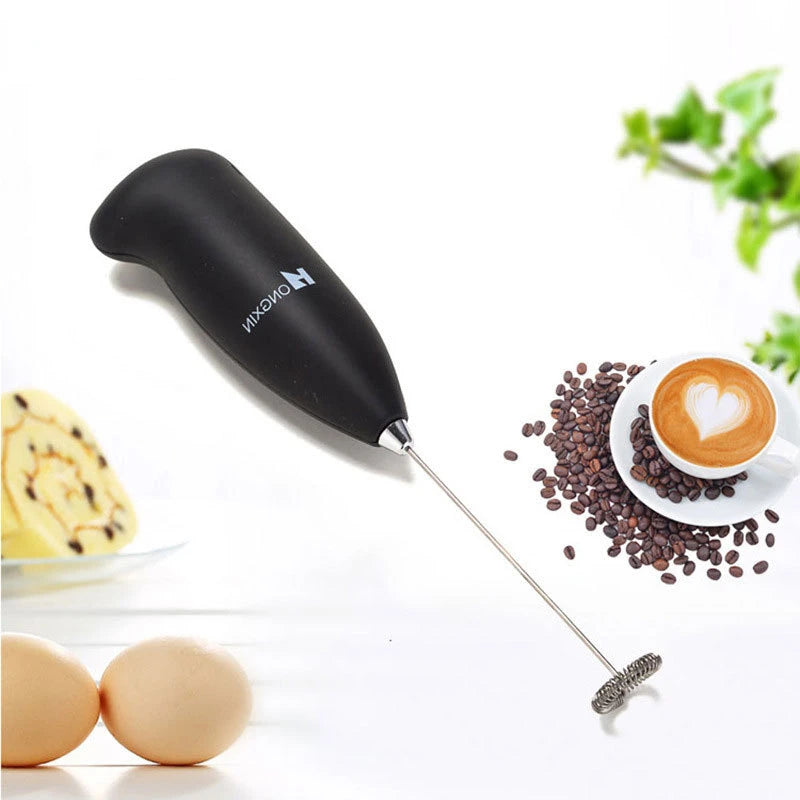 Milk Frother Handheld Mini Electric Foamer Coffee Maker Egg Beater for Cappuccino Stirrer Portable Blender Kitchen Whisk Tools Oasis Select