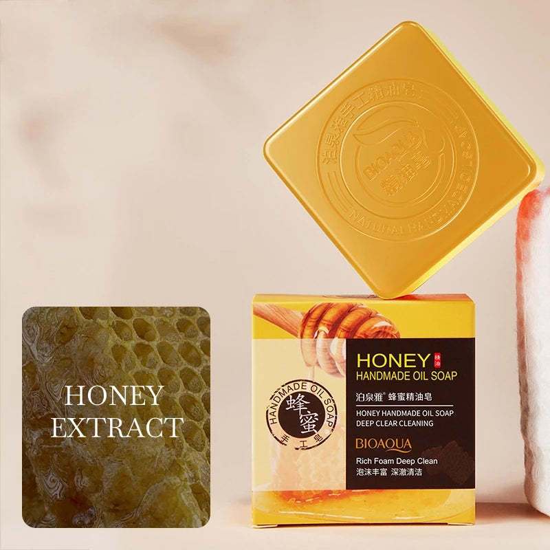 Honey Essential Oil Soap 100g – Gentle Cleanse & Hydration