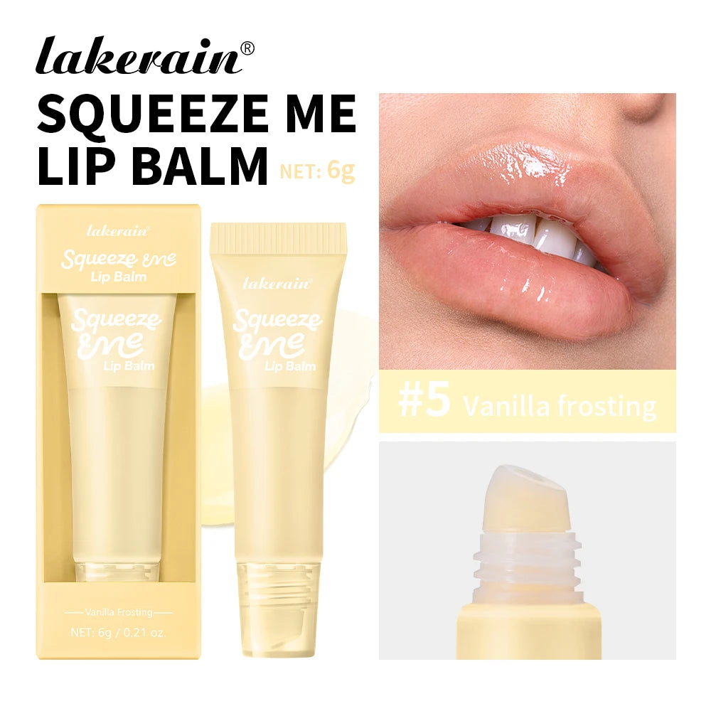 Hydrating Lip Balm Deeply Nourishes Dry Lips And Relieves Tightness Lip Balm Butter Moisturizes Smoothing Lip Care Makeup Oasis Select 5 Vanilla Frosting