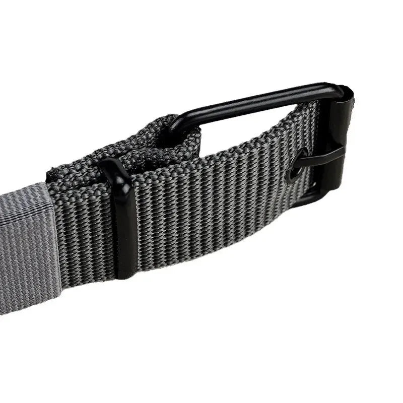 Men's Belt Porous Canvas Pin Buckle Leather Belt Outdoor Sports Belt Women's Trendy Eyelet Belt With Jeans Belt For Men Women Oasis Select