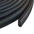 1 Piece 1M Black Self-Adhesive Rubber U-Shaped Edge Strip for Metal Sheets - Durable Sealing Strip Oasis Select 10X5mm China Mainland