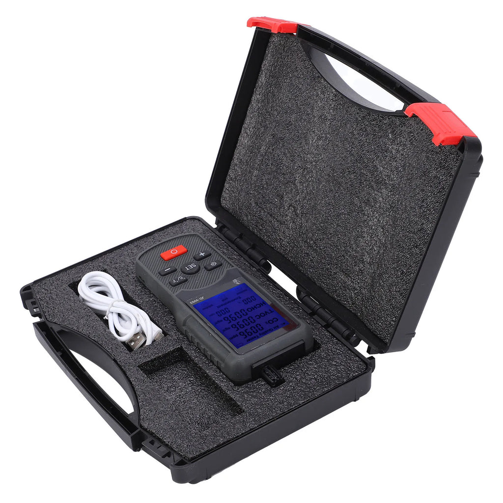 Air Quality Monitor CO2 TVOC Temperature Humidity Detector Industrial Testing Equipment JD-3002 Temperature Humidity Detector Oasis Select