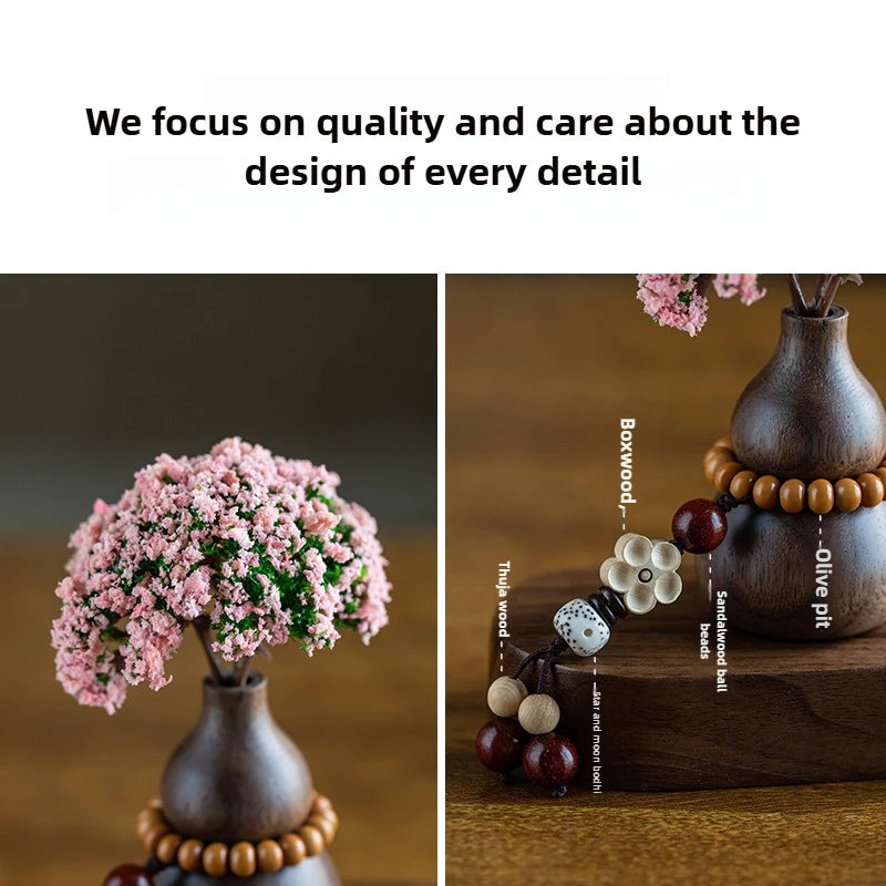 New Chinese-style Office Desk Ornaments Retro Chinese-style Car Aromatherapy High-end Artistic Home Interior Decoration Oasis Select