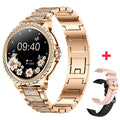2025 New Blue Tooth Call Woman Smart Watch Man Sports Fitness Bracelet Waterproof Body Temperature Smartwatch For Android IOS Oasis Select GD3MCU A 2