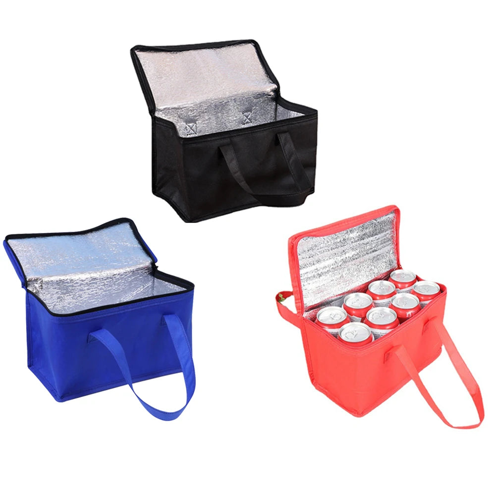 Picnic Bag Cookware Storage Bag Food Thermal Bag Insulation Picnic Ice Pack Beer Delivery Bag for Family Outdoor Activities Oasis Select