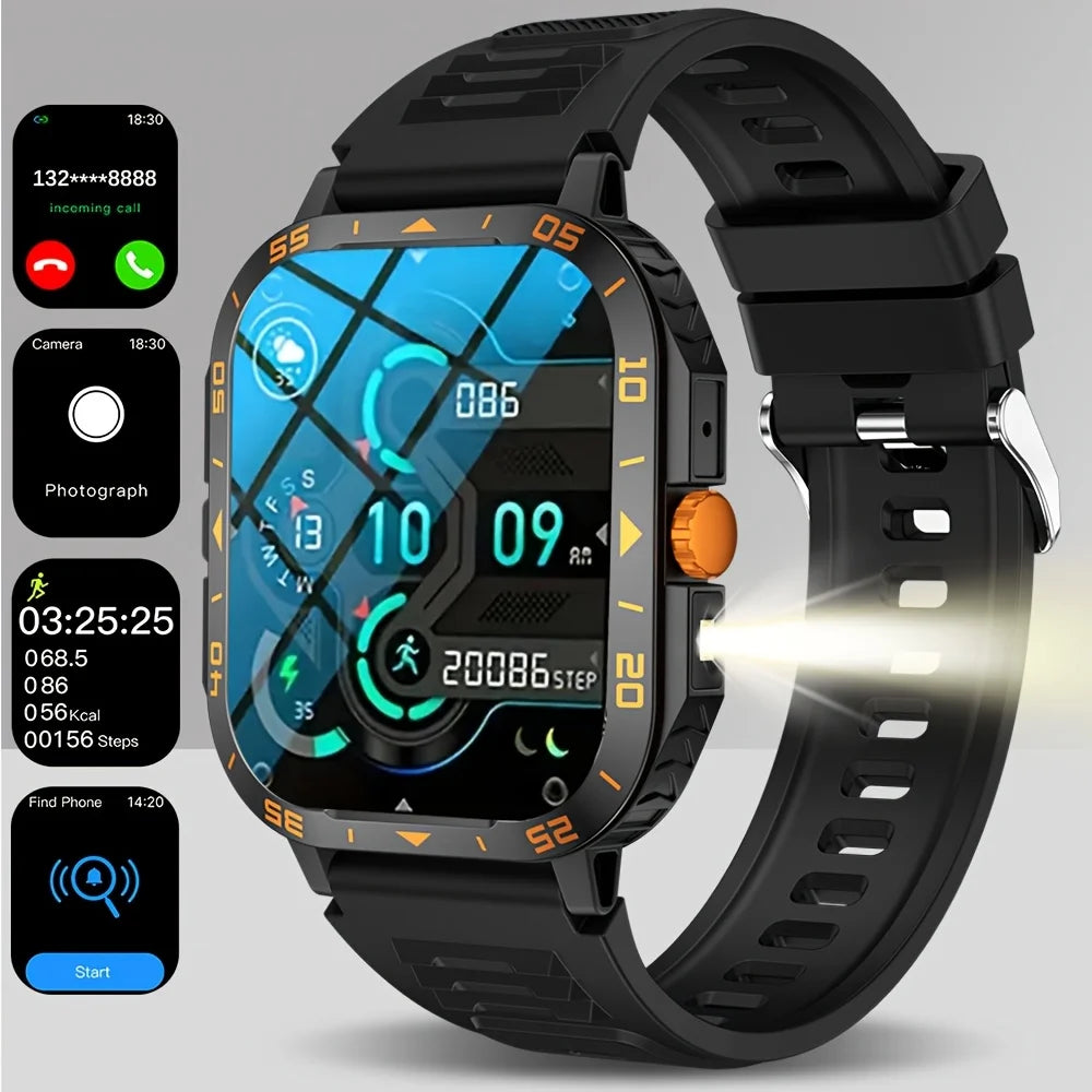 ERUN Outdoor Sports Smartwatch | Calls, Alexa & Multi-Sport