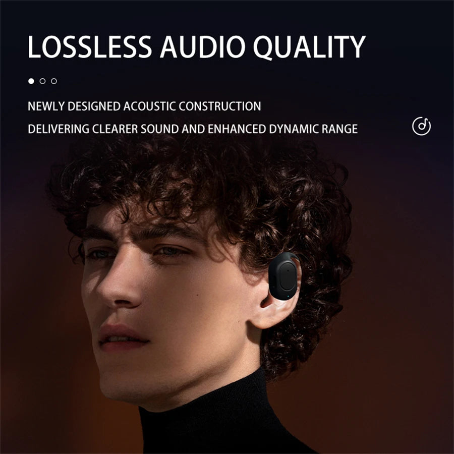 Wireless Headphones Bluetooth Headset With Microphone Bone Conduction Handsfree Noise Canceling Earphones For Driving Audifonos Oasis Select