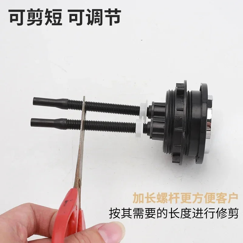 1PCS Dual Flush Toilet Tank Button 38mm/48mm/58mm Round shape Closestool Push Buttons Flush Valves Switch Bathroom Accessories Oasis Select