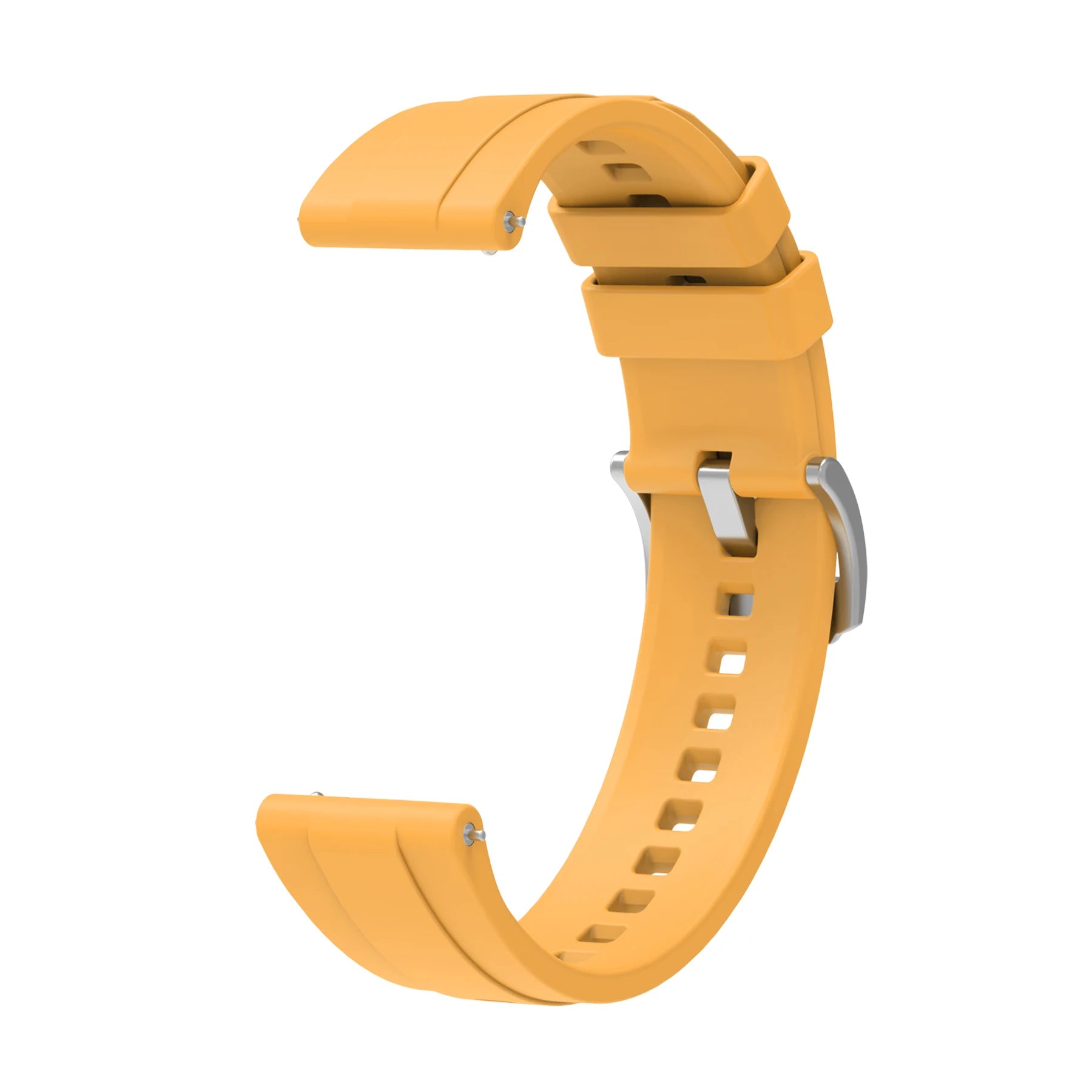 Silicone Case & Strap for Huawei Watch GT4 GT5 41mm | Protective Smartwatch Case & Strap Oasis Select Yellow Strap