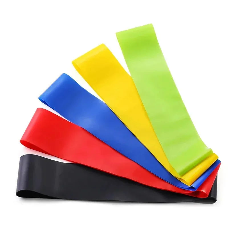 1/3/4Pcs Resistance Bands Yoga Band Fitness Exercise Training Hip Tension Band Leg Squat Dance Elastic Loop Stretch Band Oasis Select