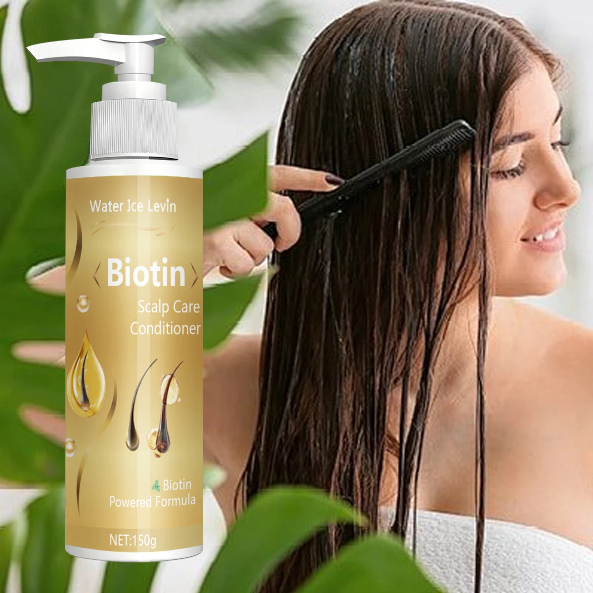 Biotin Conditioner with Collagen & Grape Seed Oil – 150g Hair Conditioner Oasis Select