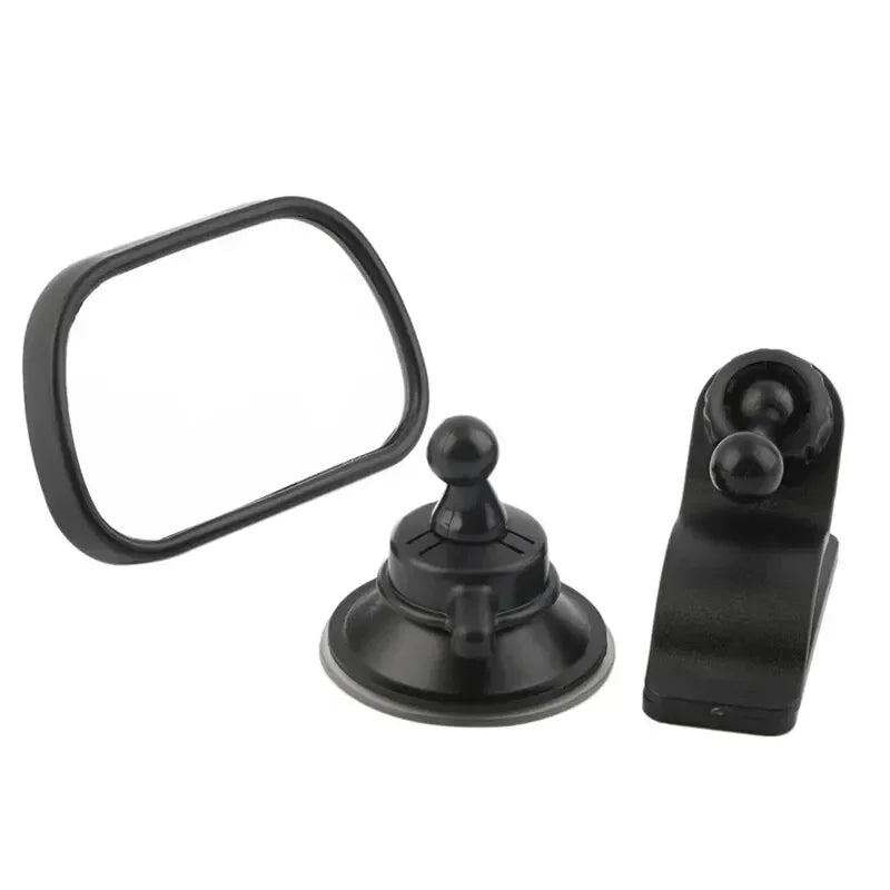 Mini Rear Infant Car Seat, Adjustable Rear Convex Mirror, Child Monitor, In-Car, 2-in-1 Oasis Select C sucker clip