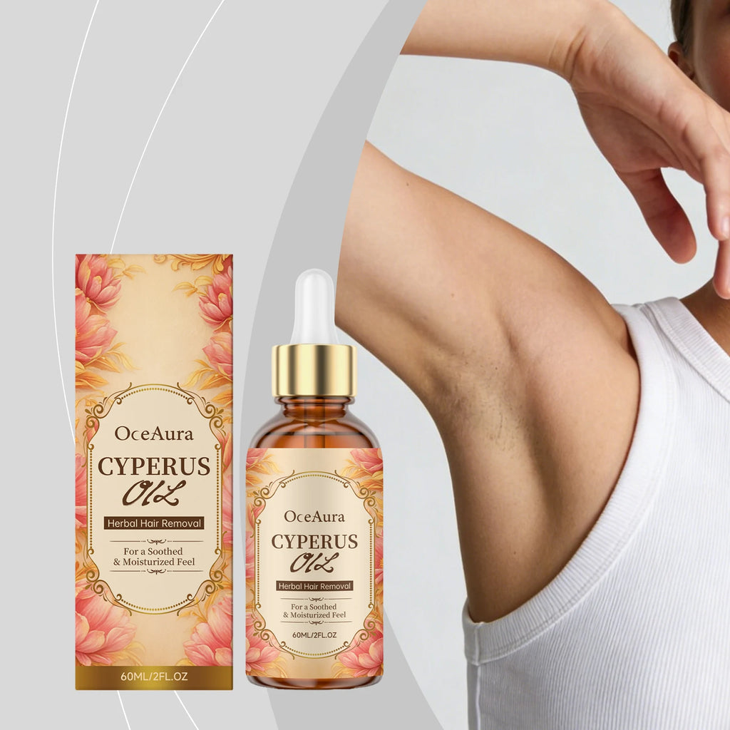 OceAura Cyperus Rotundus Hair Growth Inhibitor Oil 60ml Hair Growth Inhibitor Oil Oasis Select