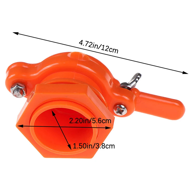 Plastic Honey Gate Valve Honey Extractor Flow Port Gardening Bee Honey Tap Oasis Select