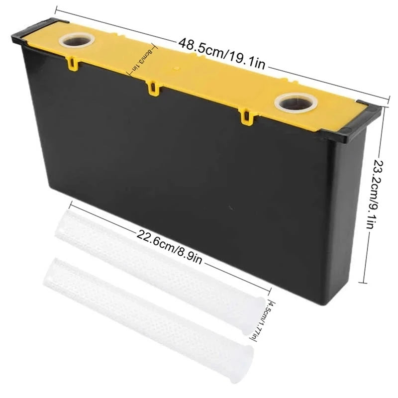 WISH Professional Water Feeder Beekeeper Tools Honey Feeder Beehive Drinking Feeder Frame Feeder For Outside Farm Outdoor Oasis Select