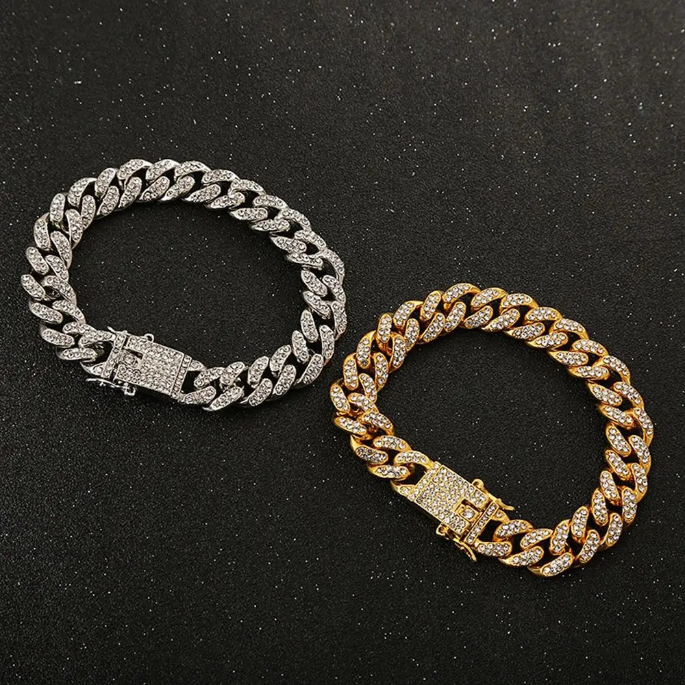 Rhinestone Dog Jewelry Necklace | Jeweled Pet Chain Collar Pet Jewelry Collar Oasis Select