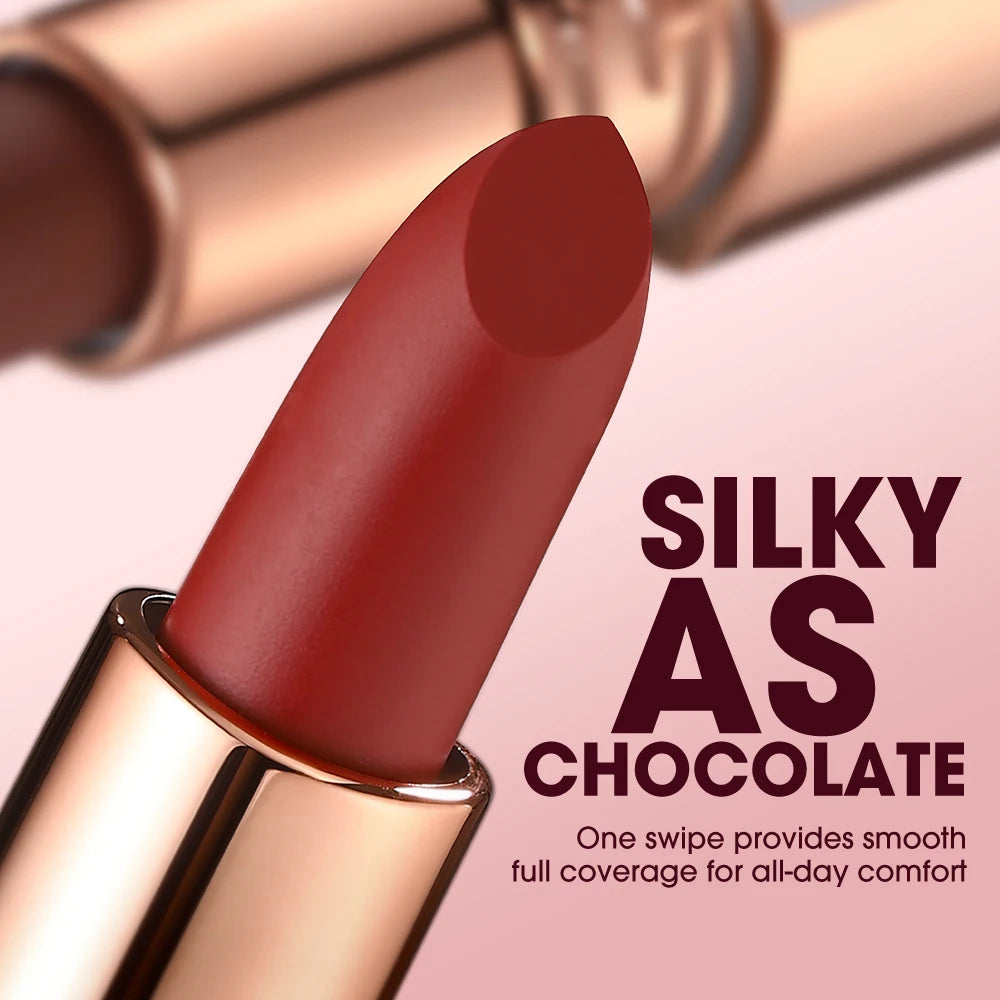 O.TWO.O Matte Lipstick | 8 Colors, Waterproof, Long-Lasting