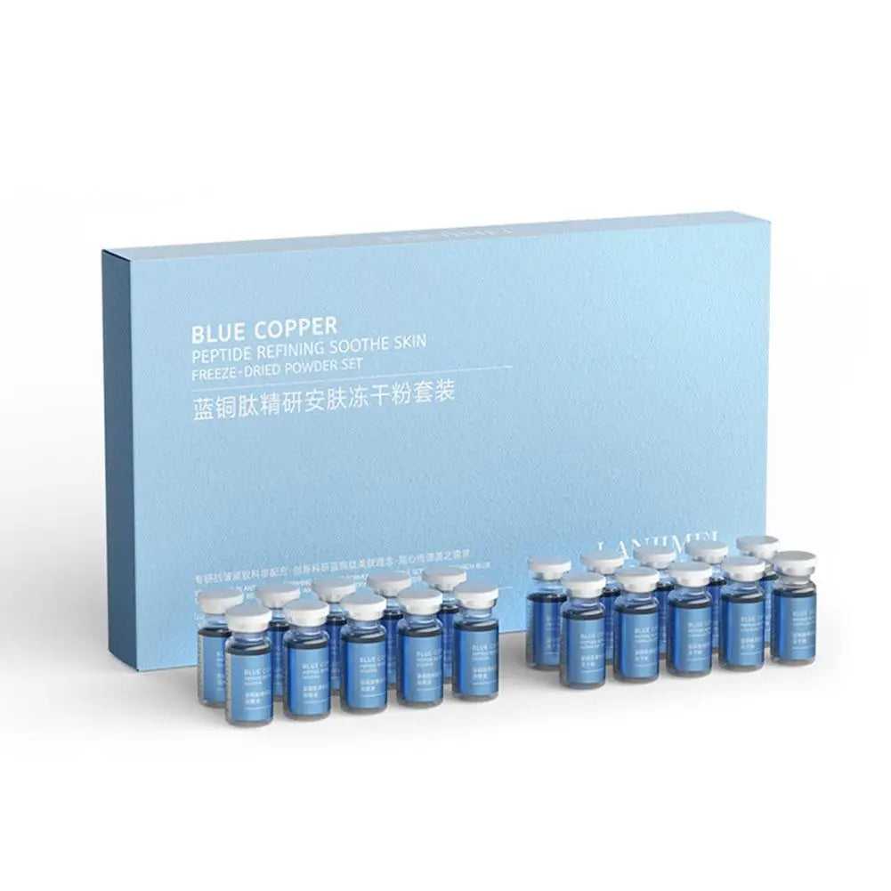 Blue Copper Peptide Freeze-Dried Serum Kit – Scars & Fine Lines