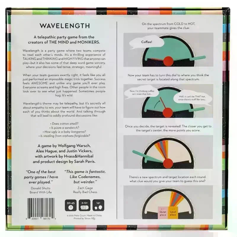 1 Set Telepathic Party Card Game 2-12 Players Party Board Games English Strategic Entertainment Family Holidays Toys Oasis Select